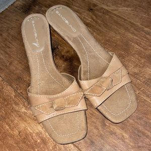 Slip on mules